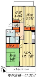 パークヒル飯山満3の物件間取画像